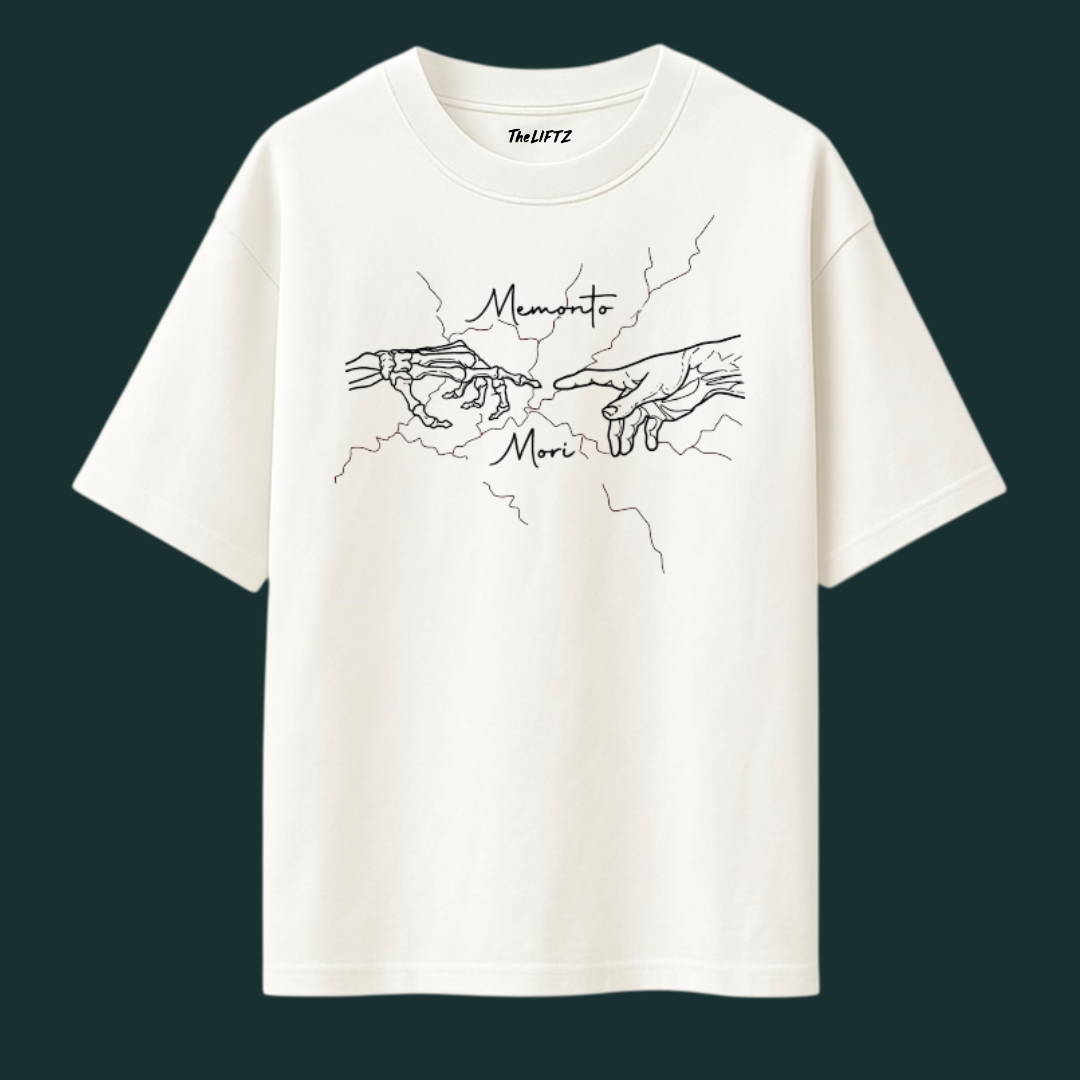 Memento Design – 240 GSM Pure Cotton Oversized T-Shirt