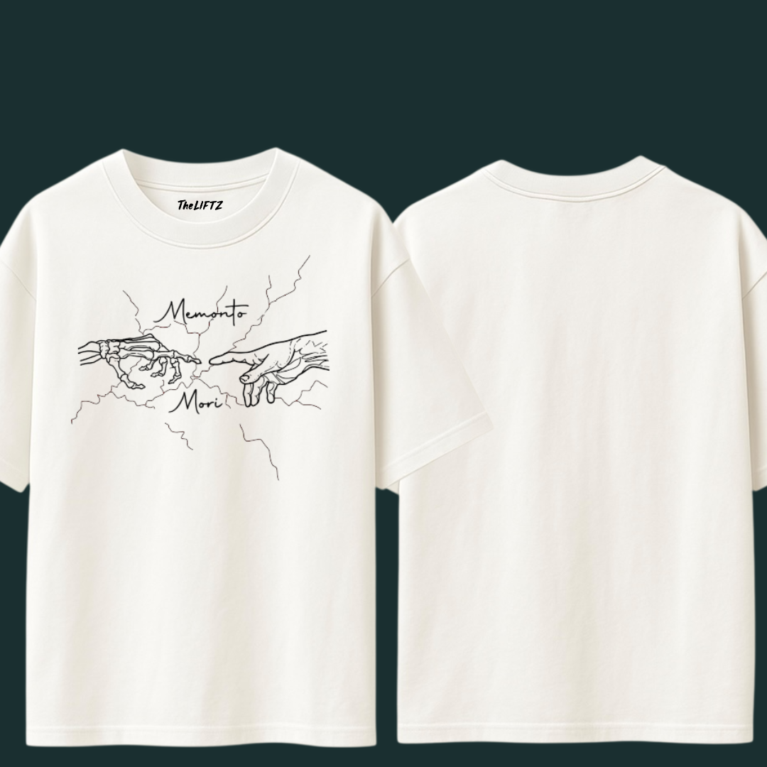Memento Design – 240 GSM Pure Cotton Oversized T-Shirt