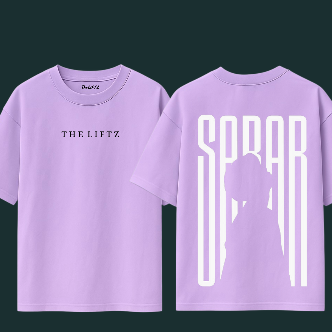 The Liftz- 240 GSM Pure Cotton Oversized T-Shirt