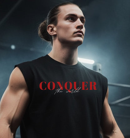 Black Cut Offs Tee | TheLiftz