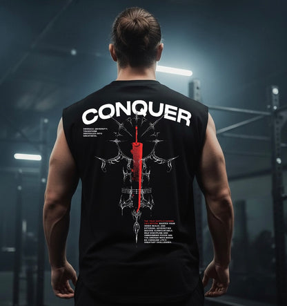 Black Cut Offs Tee | TheLiftz